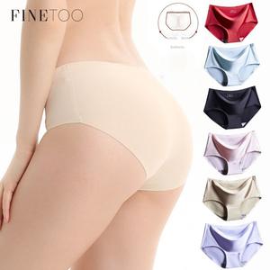 Seluar Dalam Sutera Ais Lancar, FINETOO, Untuk Wanita, Seluar Dalam, Sesuai untuk Musim Panas