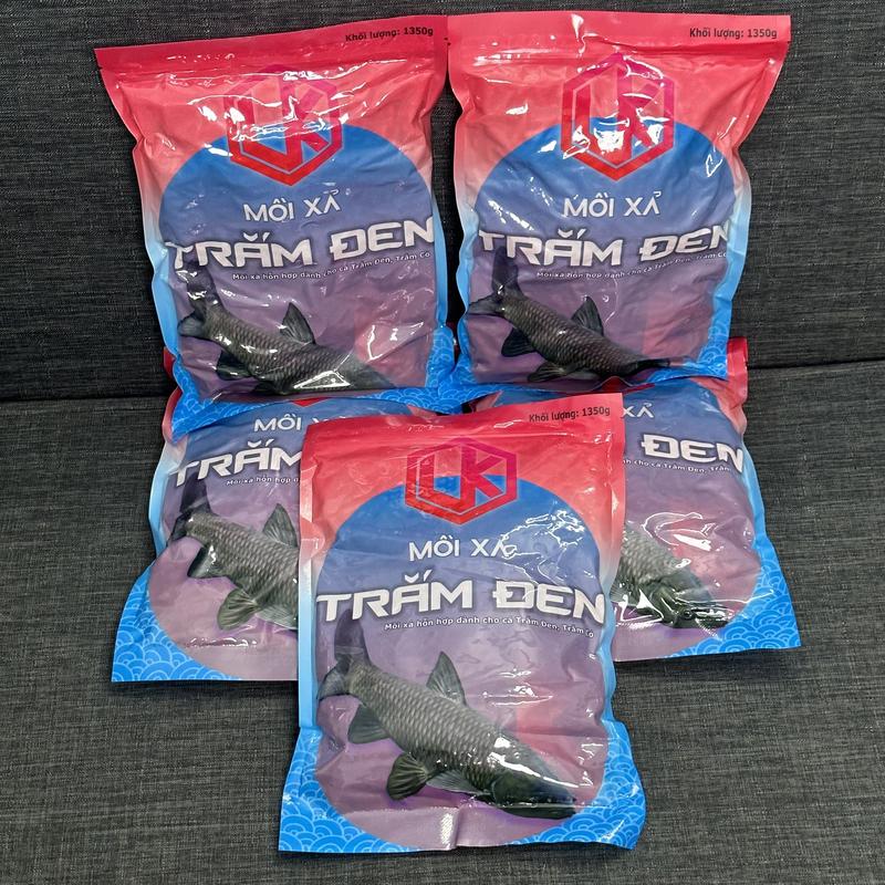 LK HÒA MỒI CÂU HẠT XẢ CHUYÊN TRẮM ĐEN LK - TL 1350G Đi Câu Fishing Bắt Cá Câu Cá