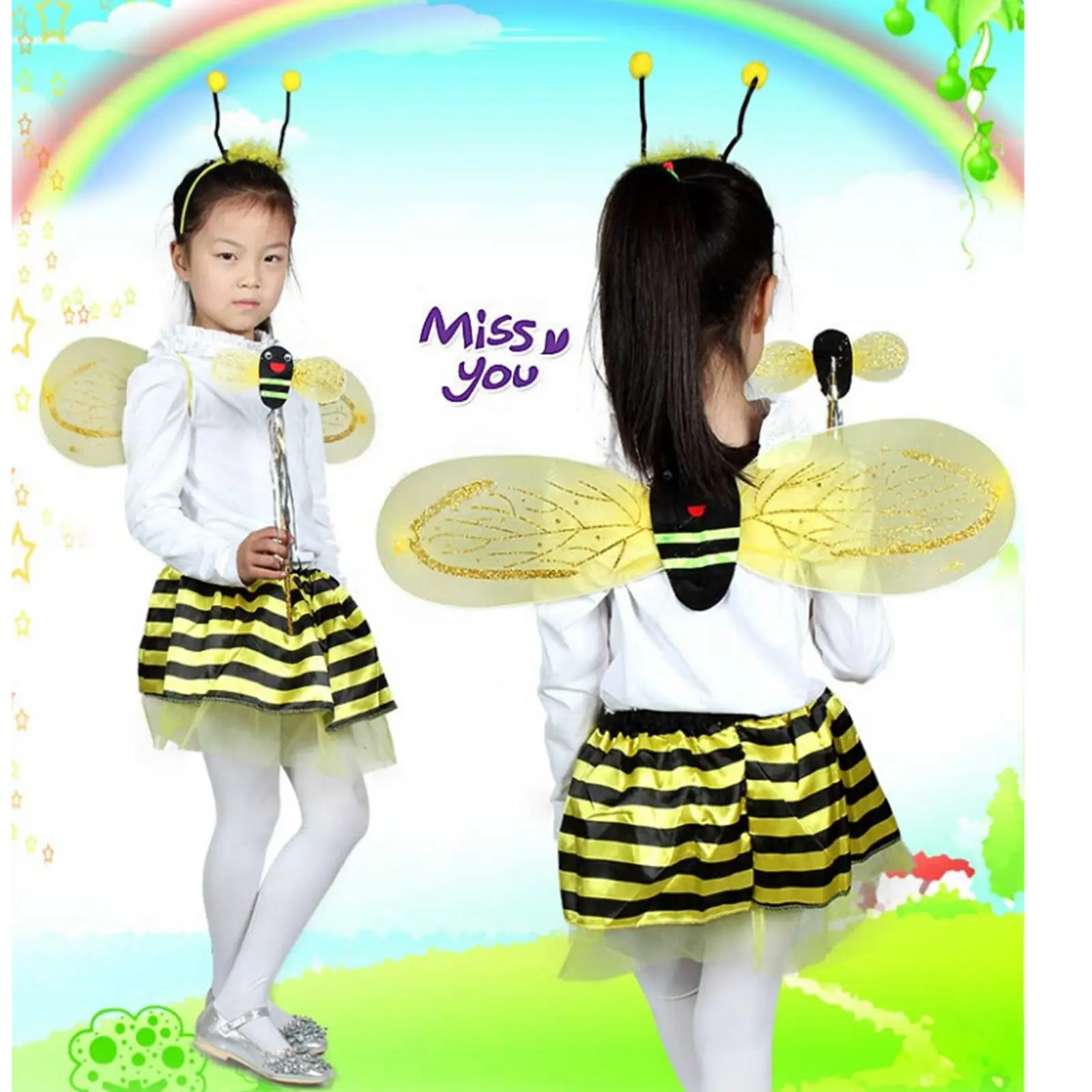 Halloween Children Performance Costume Set Party Accessories