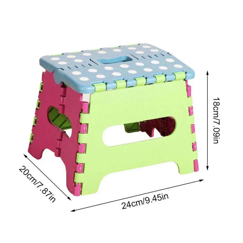 Product Introduction of Foldable Plastic Stool with Handle for Adults and Children, Lightweight, Durable, Camping, Home, Train, Outdoor ,Multiple People 19