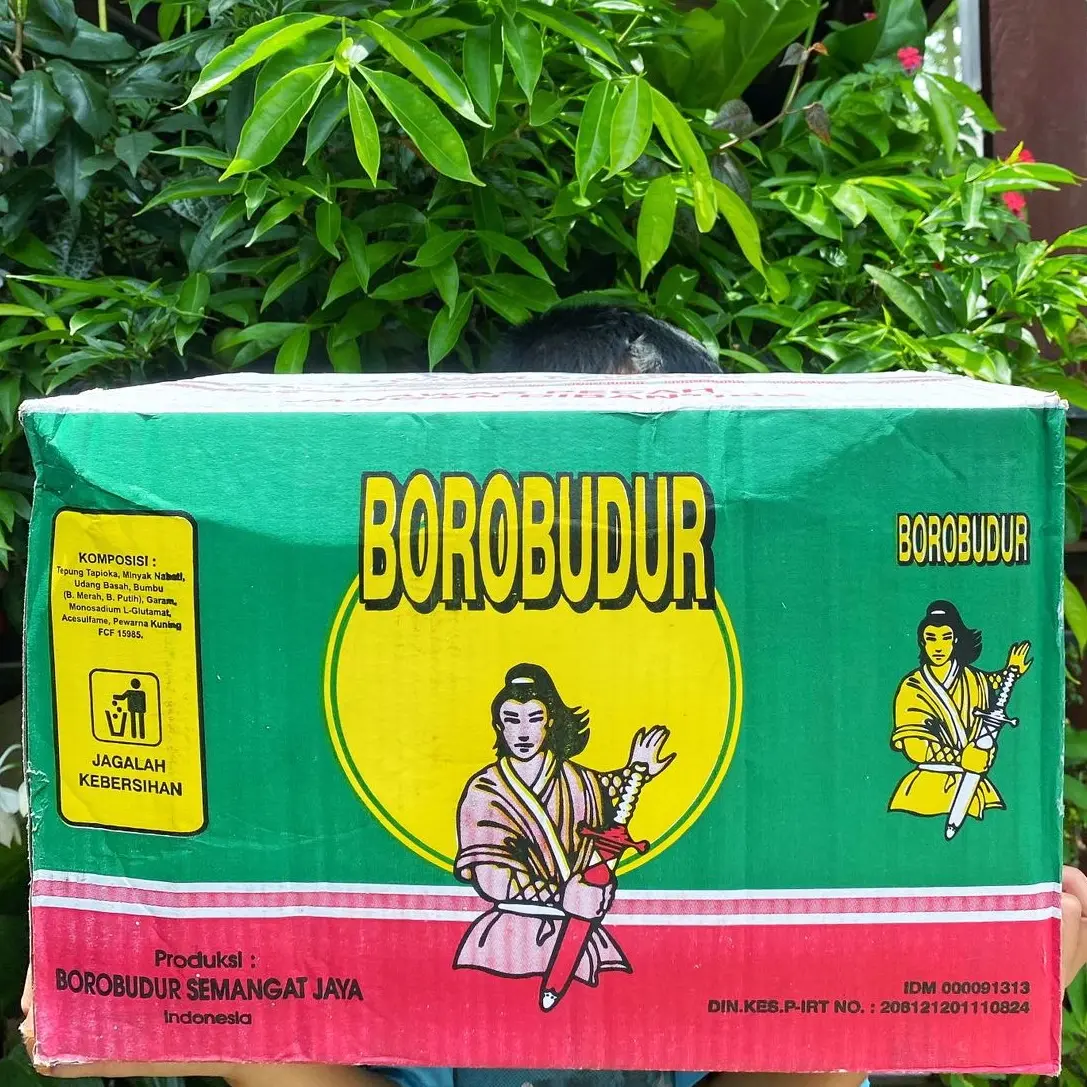 Paket 1 Kardus/Bal Jajanan Borobudur, Orong-Orong, Menara Jumbo Medan Jaya DLL