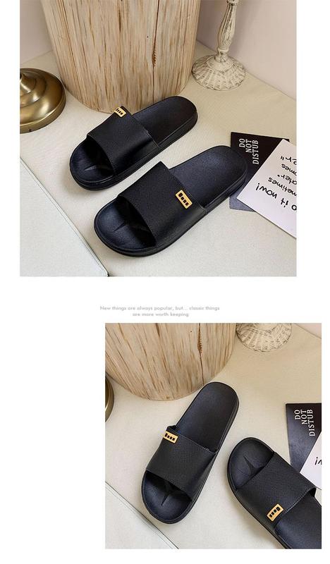 Product Introduction of Selipar Pasangan, Gaya Ringkas, Warna Pepejal, Hitam, Sesuai untuk Semua Musim, Lelaki dan Wanita, Tapak Lembut, Sandal Tidak Licin, Sesuai untuk Musim Bunga dan Musim Panas 2024 Ketibaan Baru 13