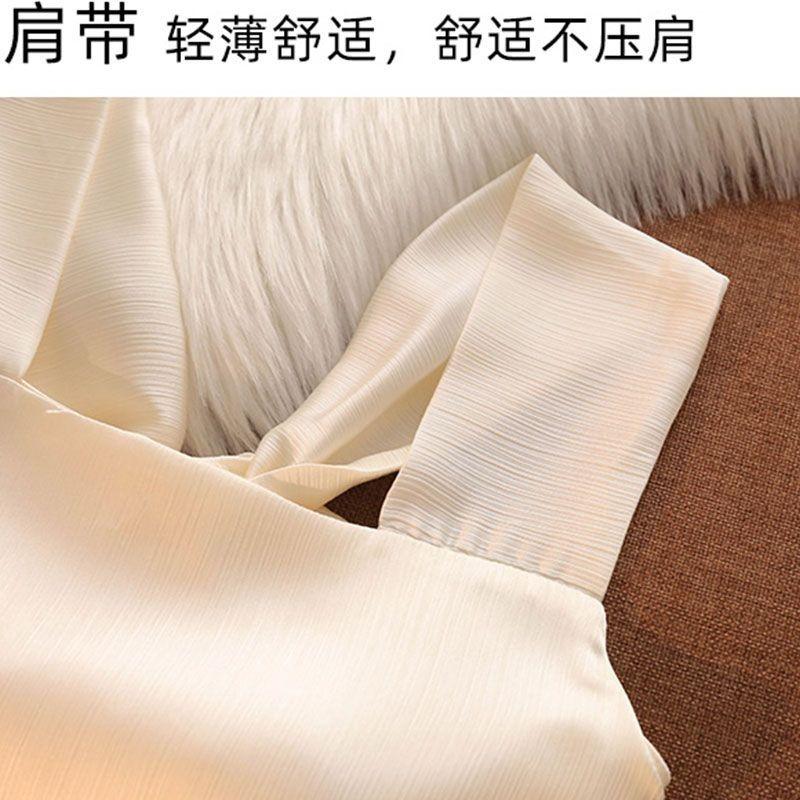 Áo Vest Cổ Yếm Cho Nữ, Phong Cách Mùa Hè, Gợi Cảm, Ngọt Ngào, Cô Gái Nóng Bỏng, Bó Sát Bên Trong, Không Dây, Không Tay, Áo Ngắn 4
