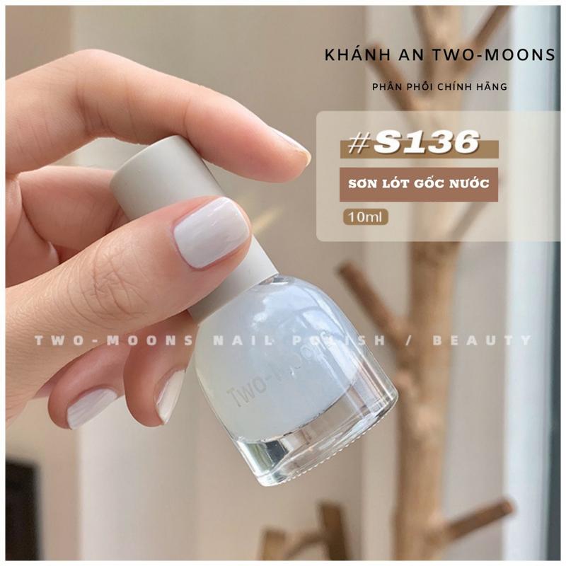 Sơn móng tay Two-Moons 10ml sơn lót bảo vệ móng dưỡng móng, sơn bóng móng giữ màu sơn shop KHÁNH AN 1