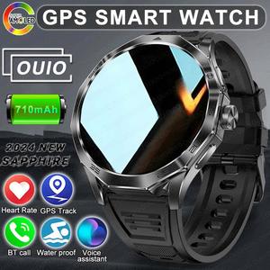 2025 New 1.85 Inch HD Bluetooth Call Smart Watch Men Women Sports Fitness Heart Monitor 710mAh Smartwatch For Android iOS Phone