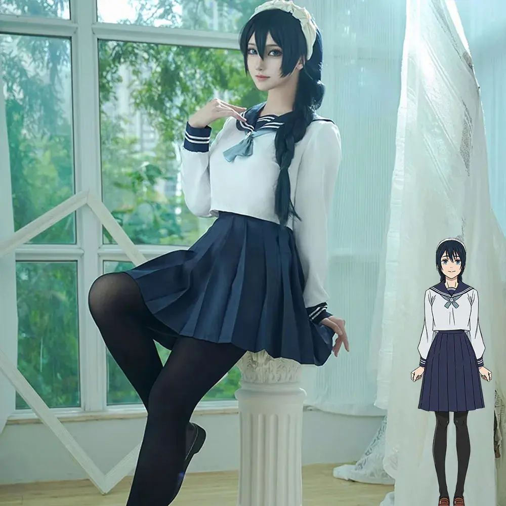 Trang Phục Cosplay, Anime Jujutsu Kaisen Riko Amanai, Bộ Tóc Giả Trường Học JK, Trang Phục Cho Phụ Nữ, Chủ Đề Anime, Trang Phục Halloween