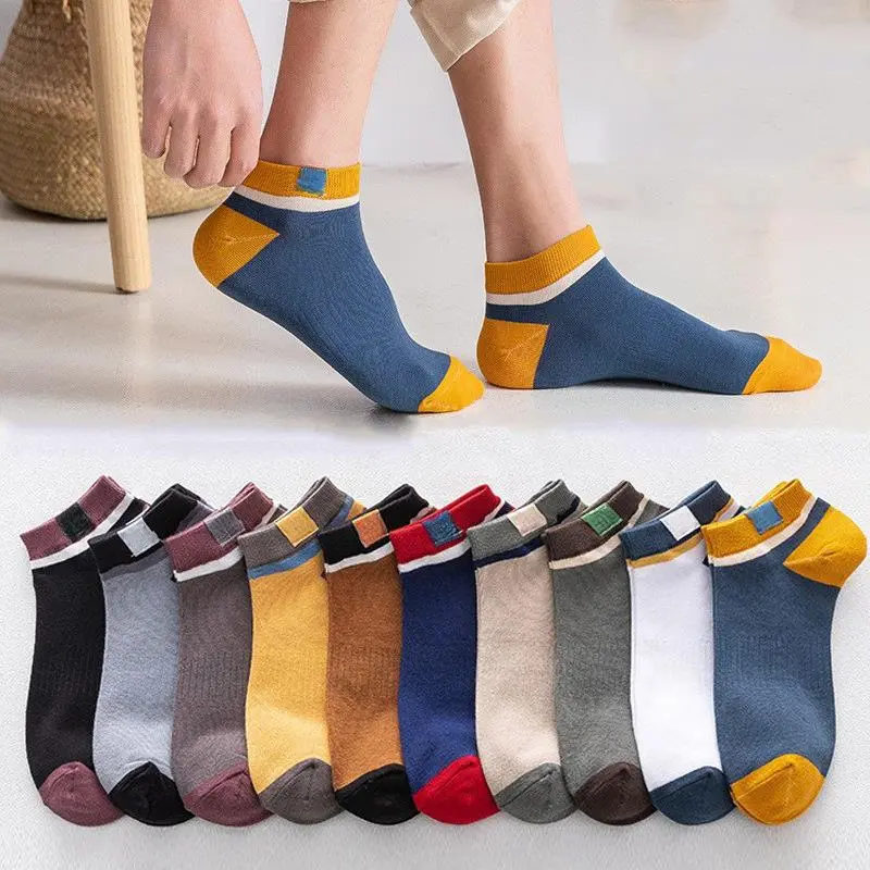 10pair/lot Breathable Men's Socks: Thin for Summer Sock