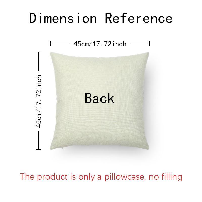 Product Introduction of Christmas Themed Cushion Cover, 4 Counts/set Snowflake & Santa Claus Pattern Cushion Cover without Filler, Household Decoration Supplies for Living Room Bedroom Sofa Bed 1