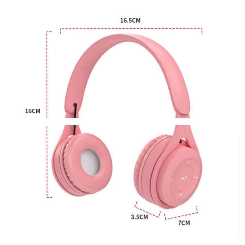 Headset Bluetooth Bando Macaron Y08 Headphone Super Bass Stereo Macaron Wireless earphones headphones 7