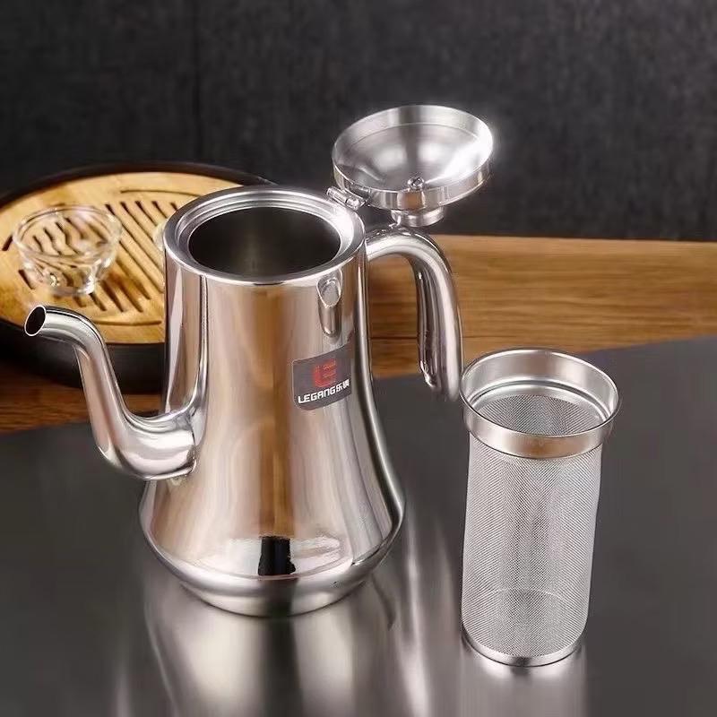 Bình pha trà có lõi lọc inox 304 cao cấp