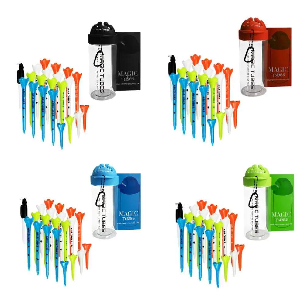 20Pcs Golf Tees Wear Resistant Golf Ball Tees for Outdoor Driving Range