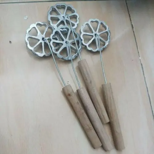 Cetakan Kembang Goyang Anti Lengket / Cetakan Kembang Goyang Seroja Alumunium / Cetakan Kue Kembang Goyang 2
