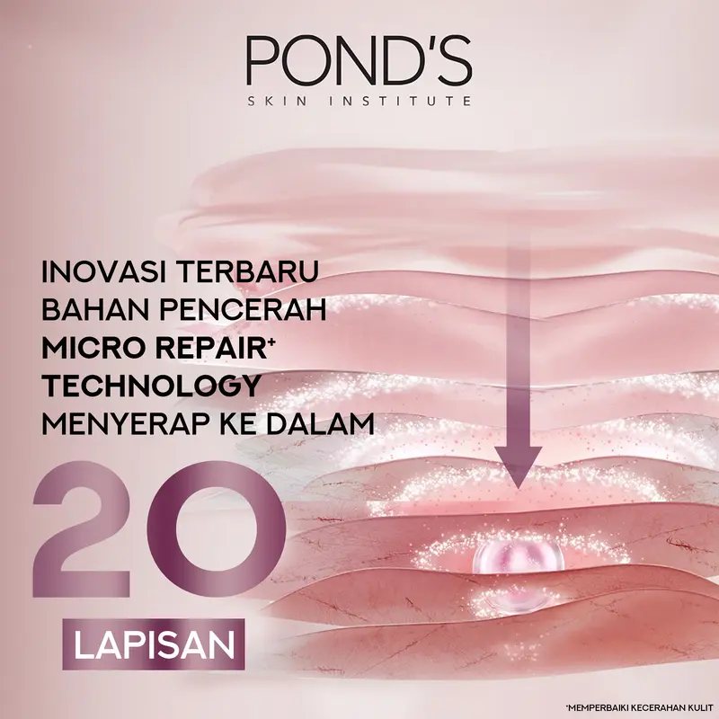 Pond's Bright Miracle Ultimate Clarity Niasorcinol Cream 20G 5