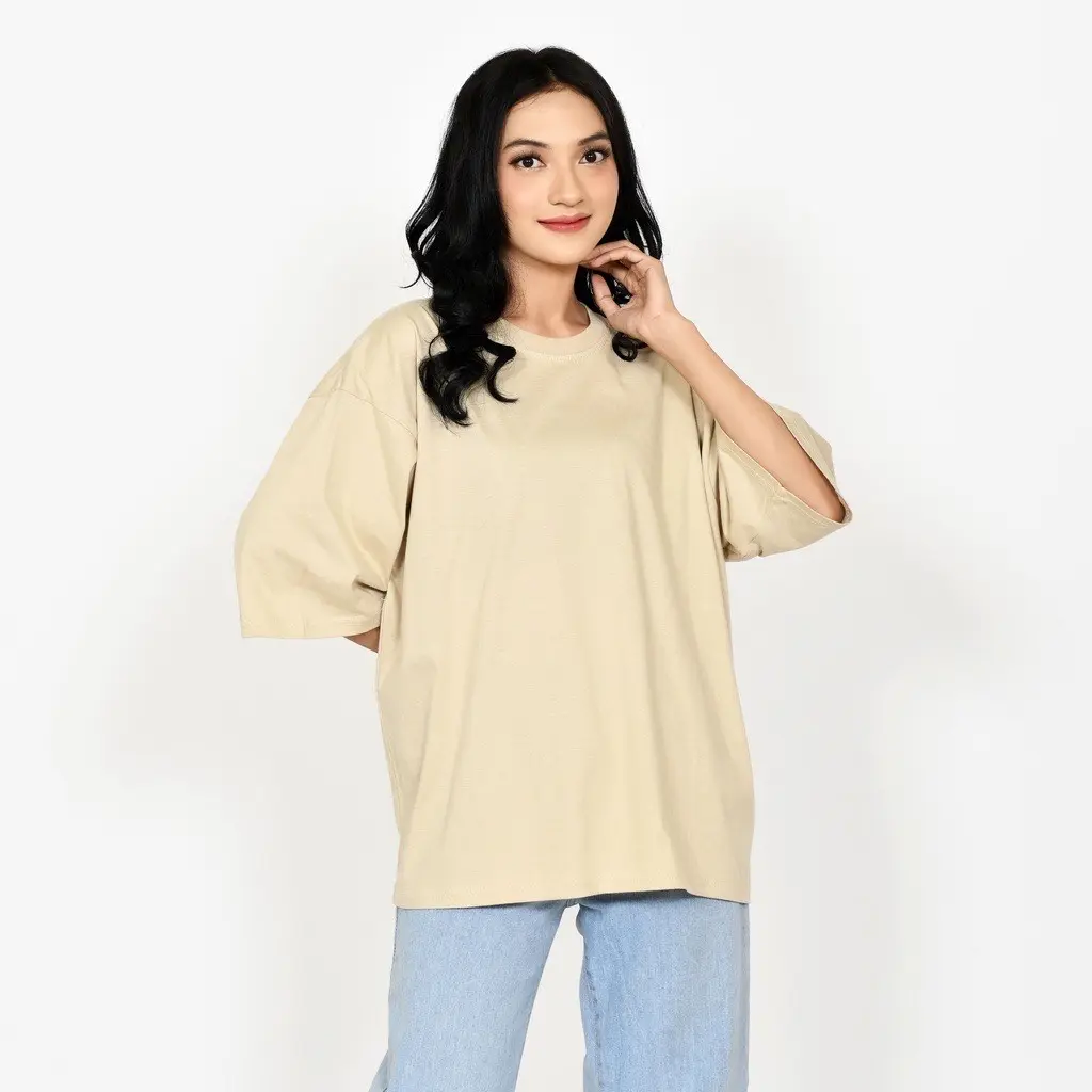 Kaos Polos Oversize Cowo Cewe Couple