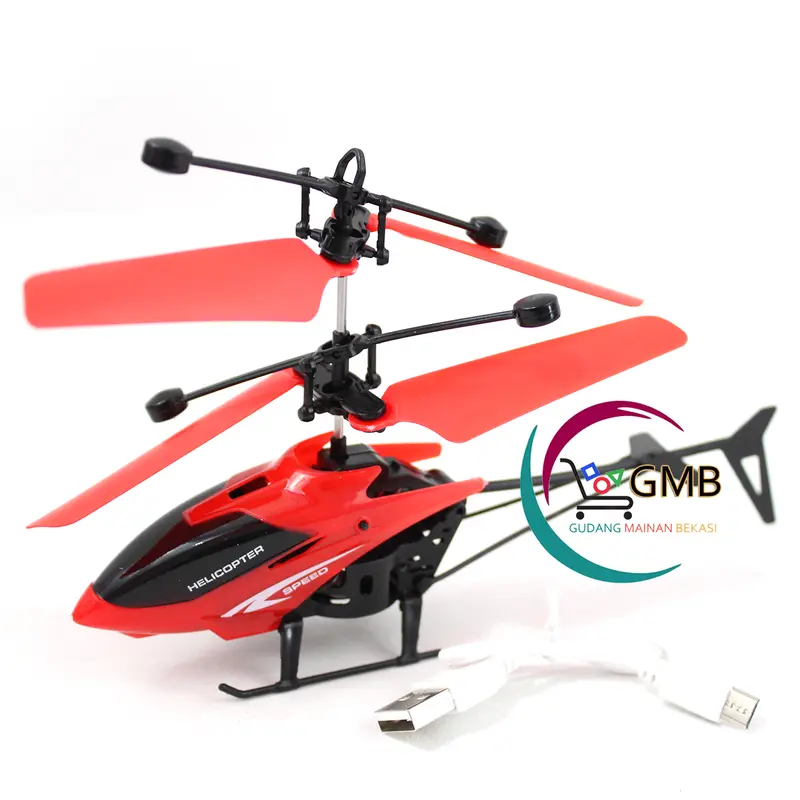 MAINAN HELIKOPTER BISA TERBANG DENGAN SENSOR TANGAN 805B ANTI BANTING HELICOPTER SENSOR 2