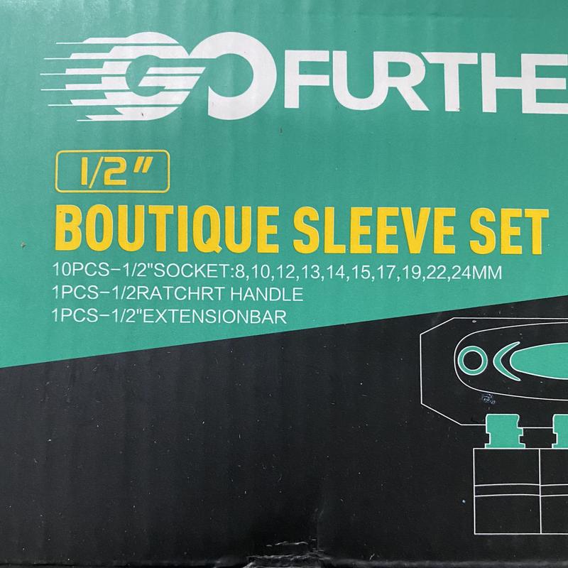 Bộ tuýp khẩu 12 chi tiết 1/2" Gofuther mở bu lông đa năng sửa chữa thiết bị máy móc 4