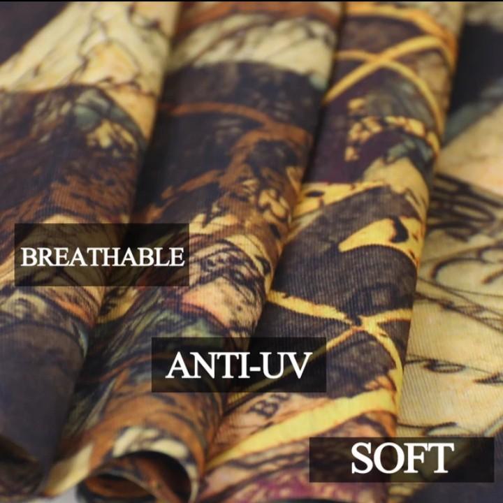 Masker Bandana Half Face Motif Skull Tengkorak / Kopaska, Kopassus Topeng Army Aksesori