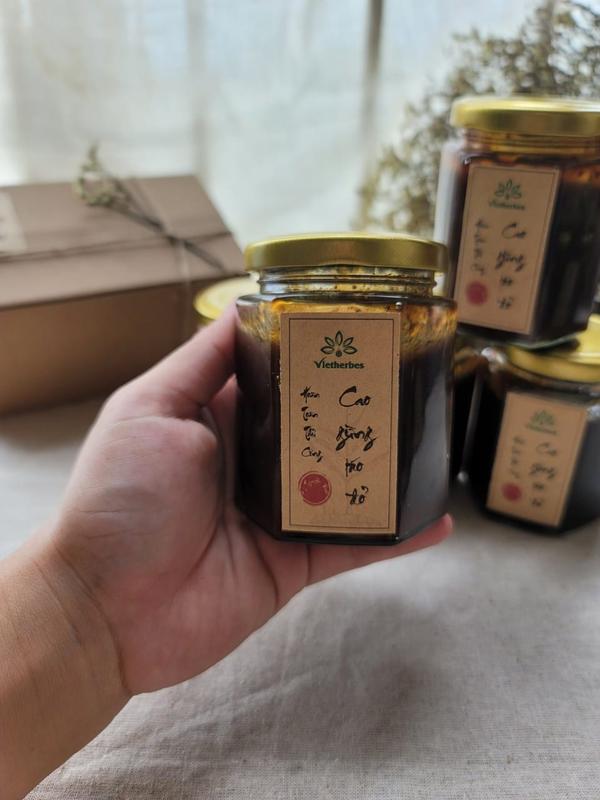 Cao gừng táo đổ - Đẩy hàn, bổ khí huyết - Ging Việt - 200g 7