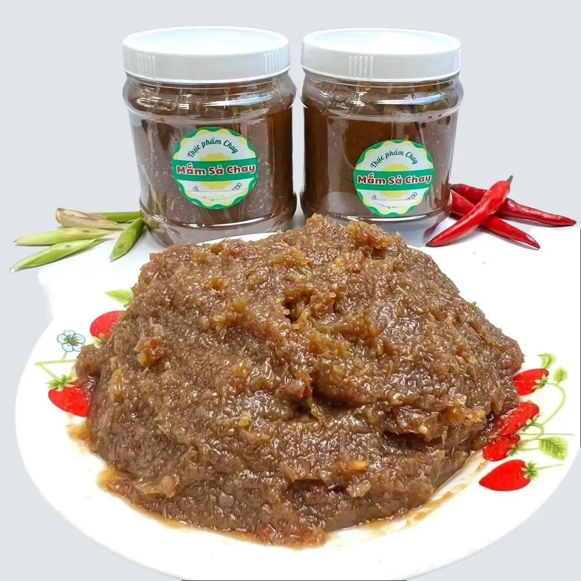 (Combo 2 Hộp) Mắm Sả Chay - Đặc Sản Miền Tây. Mắm Có Màu Nâu Đậm. Không Ngủ Vị Tân 400g Gia Vị Hài Hòa, Không Chua, food.
