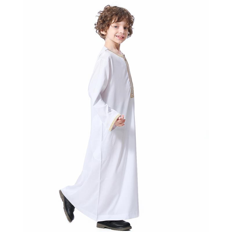 Product Introduction of Indian Teen Clothing Teen Boys Robe Muslim Boys Clothing Muslim Boys Indian Boys Clothing 28