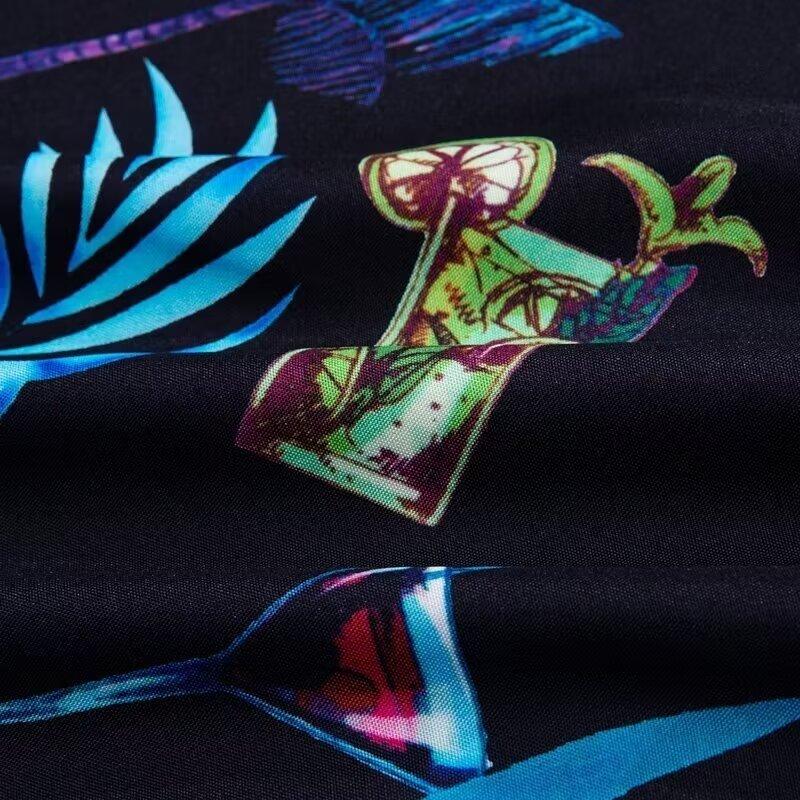 Product Introduction of Men's Traditional Clothing Men's T-shirt Men's Shirt Men's Short Sleeve Couple Short Sleeve Thin Clothes Fashion Printing Menswear Suits 11