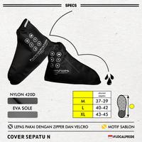 Gambar Cover Shoes | Jas Hujan Sepatu NEW Design by FUNCOVER dari ZackyBylla motoShop Kab. Bogor 4 Tokopedia
