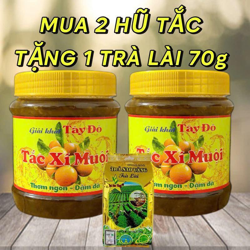 Tắc xí muội Tây Đô 900g Vina nước giải khát Đặc sản 3 miền Thanh Hảo