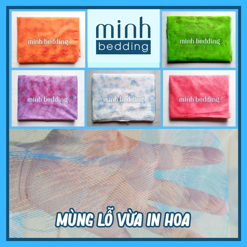 Mùng cỡ lớn 2m5-3m-4m-6m, mùng đại, mùng giăng 2 nệm Minh Bedding 3