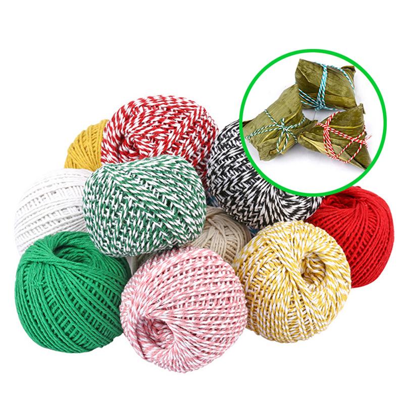 Product Introduction of 75m Cooking Butcher's Cotton Twine Meat Trussing Strings Meat Sausage Tie Rope 23