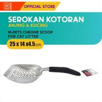 Gambar M-Pets Chrome Scoop Cat Litter / Serokan Kotoran Anjing Kucing dari M-Pets Volk Pets Indonesia Kota Administrasi Jakarta Barat 2 Tokopedia