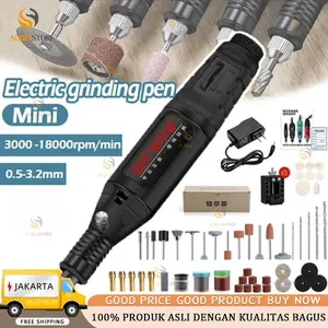 Set Gerinda Mini 12V (Pilih Warna & RPM: Hijau 15K / Hitam 20K / Hitam PRO 25K). Paket 27 atau 134 Aksesoris. Solusi All-in-One untuk Proyek Kreatif Anda!