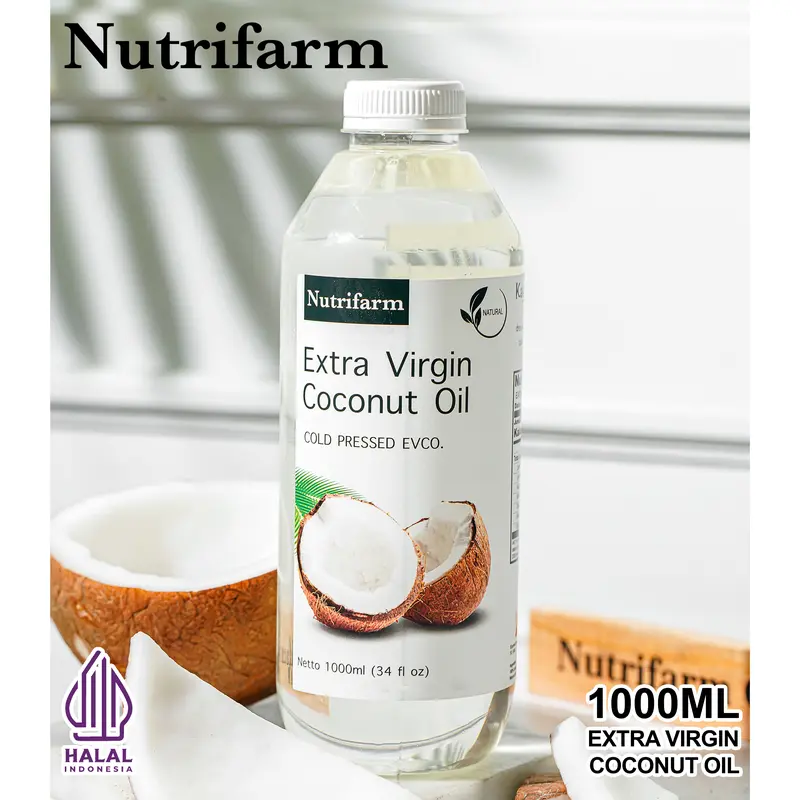 NUTRIFARM EXTRA VIRGIN COCONUT OIL 1000ML 0