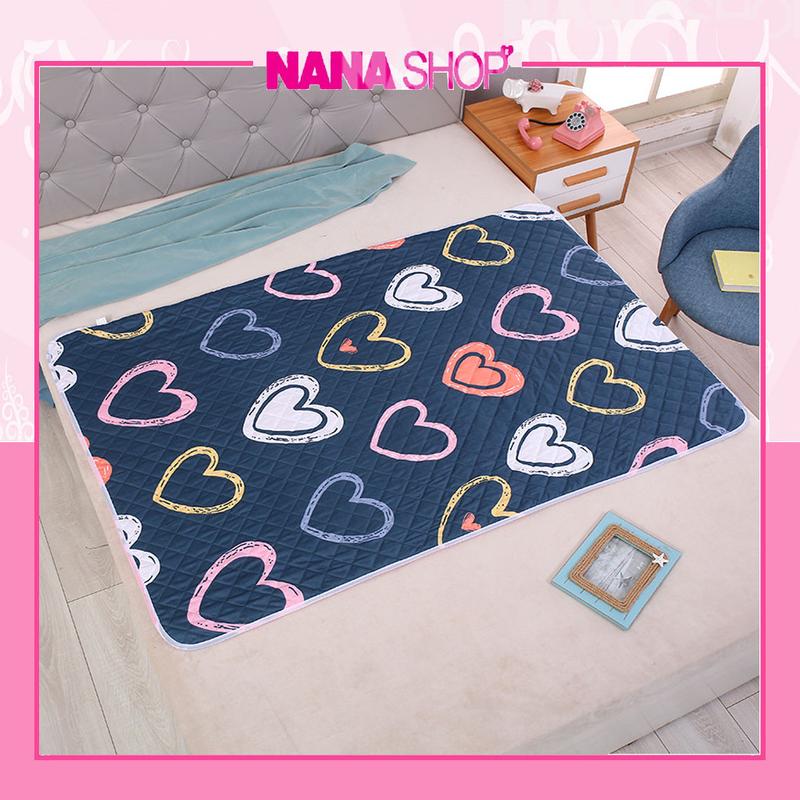 Tấm lót chống thấm trải giường 80x120 cm cho trẻ em và người già size vừa và nhỏ