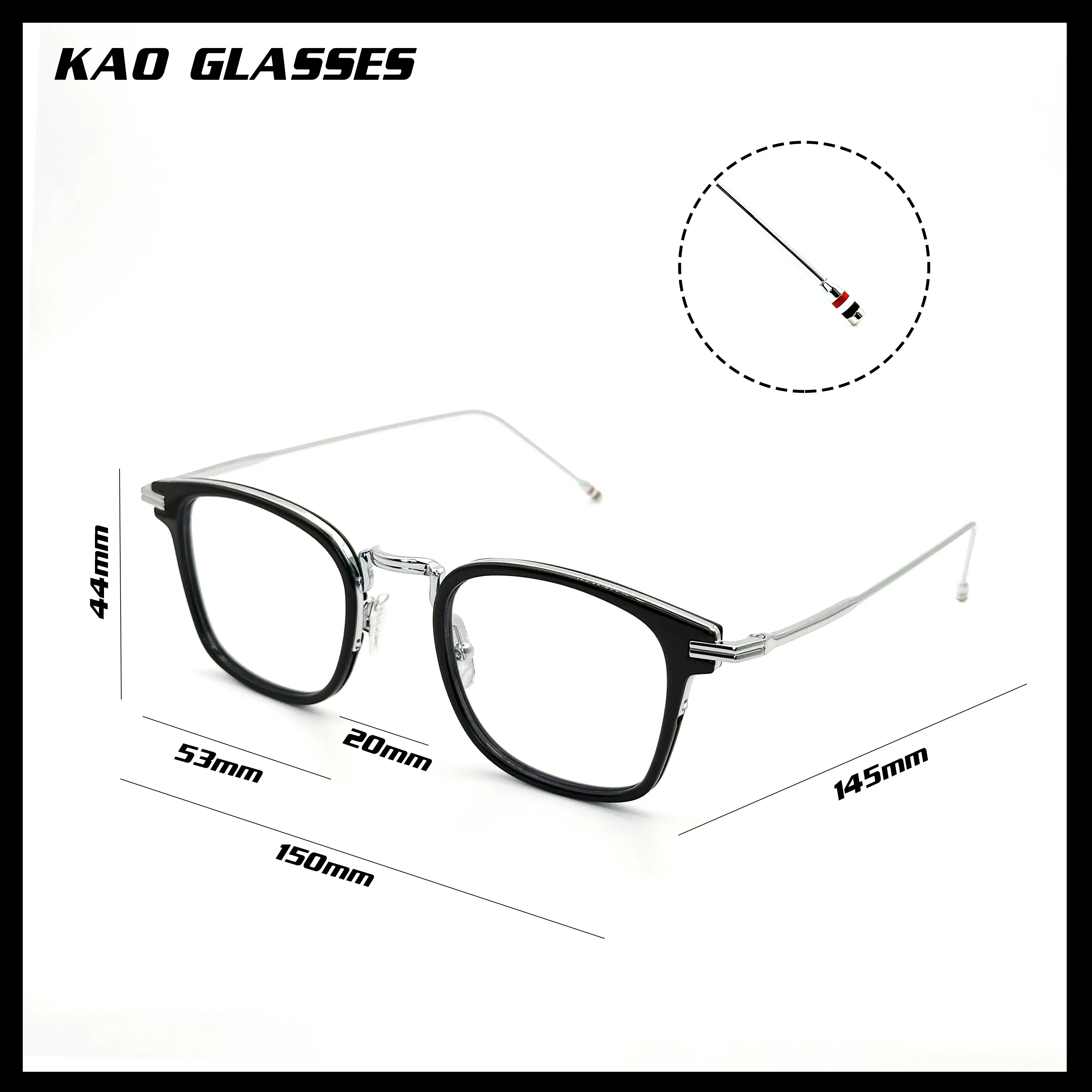 K303 - Mắt kính cận thời trang - Tặng hộp - Free Ship - Đổi trả 7 ngày