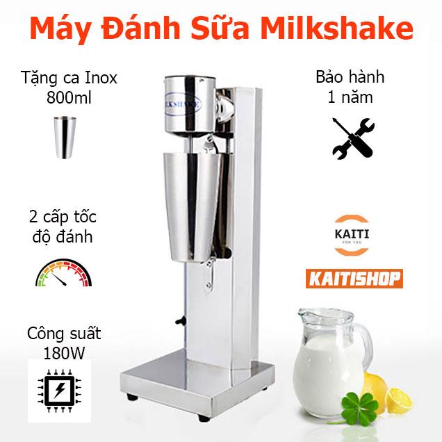 Máy Đánh Sữa - Máy Tạo Bọt MilkShake Máy Đánh Bọt Caphe Để Bàn