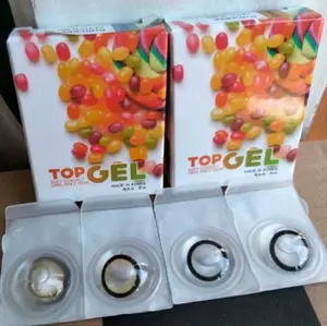 {BISA COD} Softlens Top Gel Princess | Diameter 14,8mm | KHUSUS NORMAL | Plano eye soflens | FREE LENSCASE