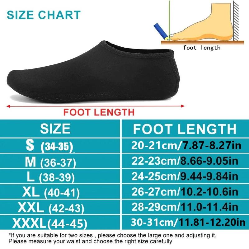 Aqua Shoes Lightweight Sea Diving Sneakers Quick-Dry Anti Slip Water Shoes Unisex Nonslip Beach Shoes Yoga Exercise 2