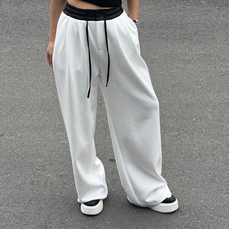 Quần xuông nữ cạp da Hạnh Nguyễn  MiKiXi Nhung