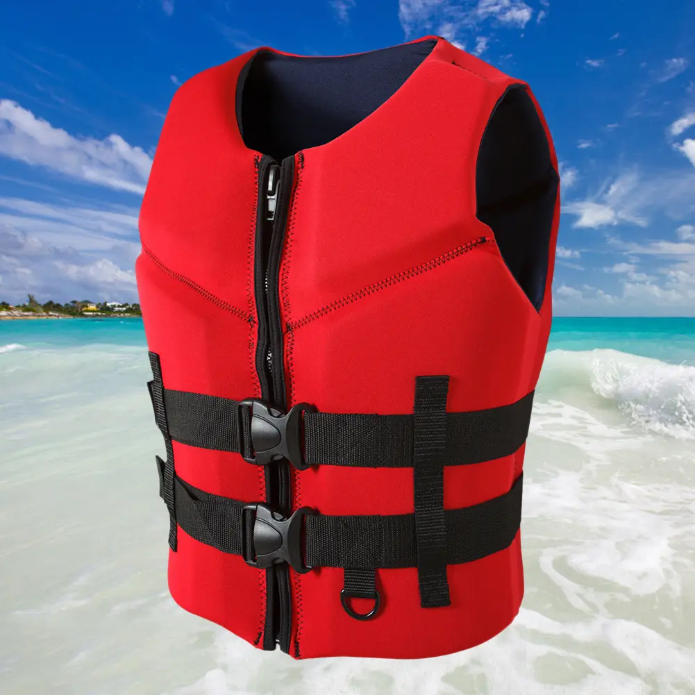 Adult Buoyancy Survival Suit Warm Neoprene Boating Vest Outdoor Accessories