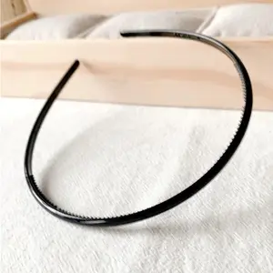 Bando Polos Hitam / Doff - Bando Lidi Medium Hitam Doff Satuan - Bando Pria Wanita