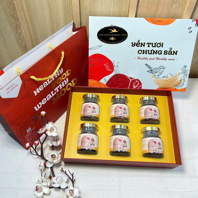 Set Yến Sào Yến Dung Chưng Sẵn Ít Đường - 6 Hủ 2