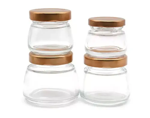 Hũ sen bầu chưng yến 100ml - 150ml - 75ml, hũ thủy tinh chưng yến 4