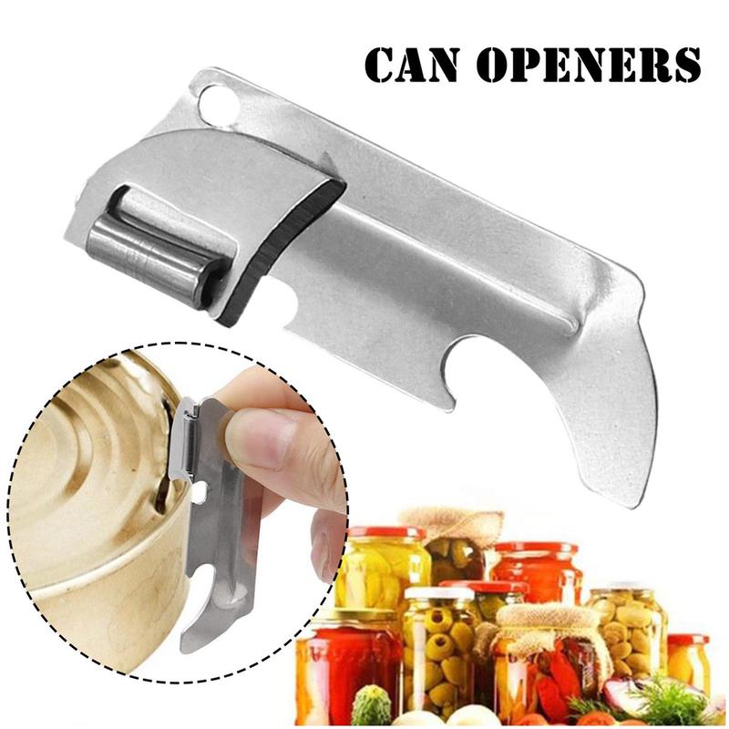 Dụng Cụ Mở Hộp Đa Năng Bằng Thép Không Gỉ, Hoàn Thiện Bằng Thép Không Gỉ Đánh Bóng, Với Dụng Cụ Mở Mini Gấp, Dụng Cụ Mở Có Thể, Dụng Cụ Mở Đa Năng 5