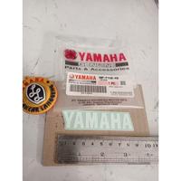 Gambar STICKER/EMBLEM  TULISAN YAMAHA COWLING/SAYAP DEPAN AEROX ALPHA TURBO/ULTIMATE ORIGINAL YGP 5BP-F153E-K0 dari Yamaha Lancar Langgeng Kab. Banjarnegara 2 Tokopedia