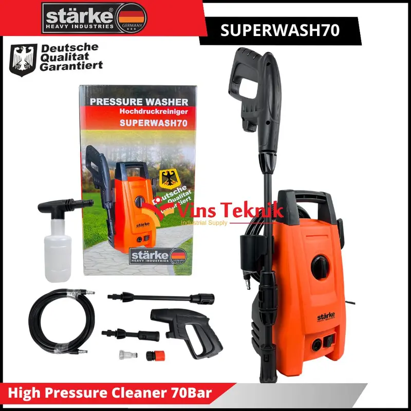 Jet Cleaner High Pressure Cleaner Cuci mobil STARKE SUPERWASH 70 3