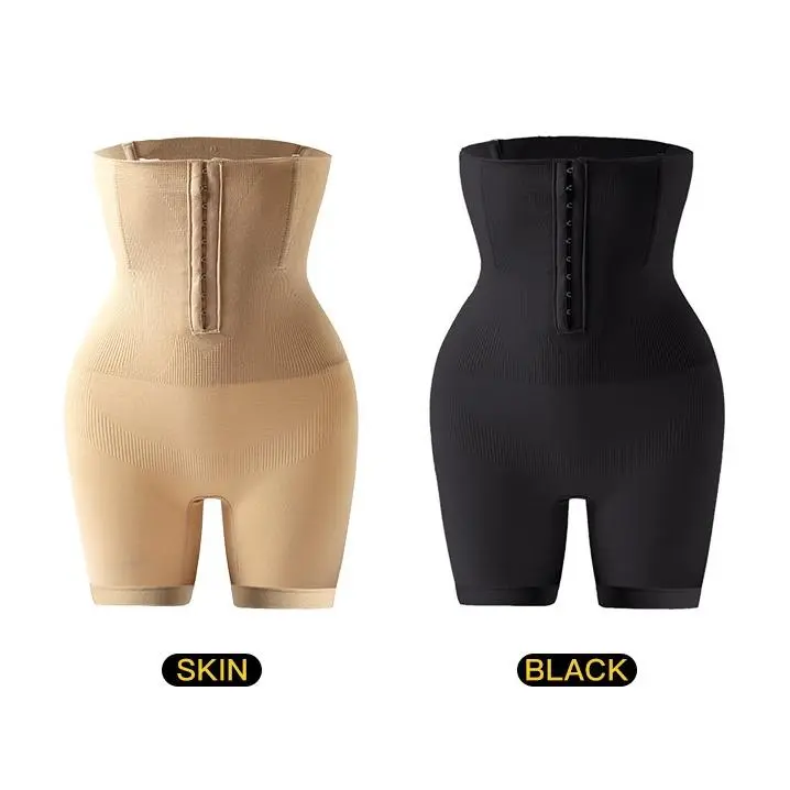 Yoona KR595 Celana Pendek Korset Bahan Tebal Pengecil Pelangsing Perut Dan Paha Slimming Body Shaper Pants Wanita 1