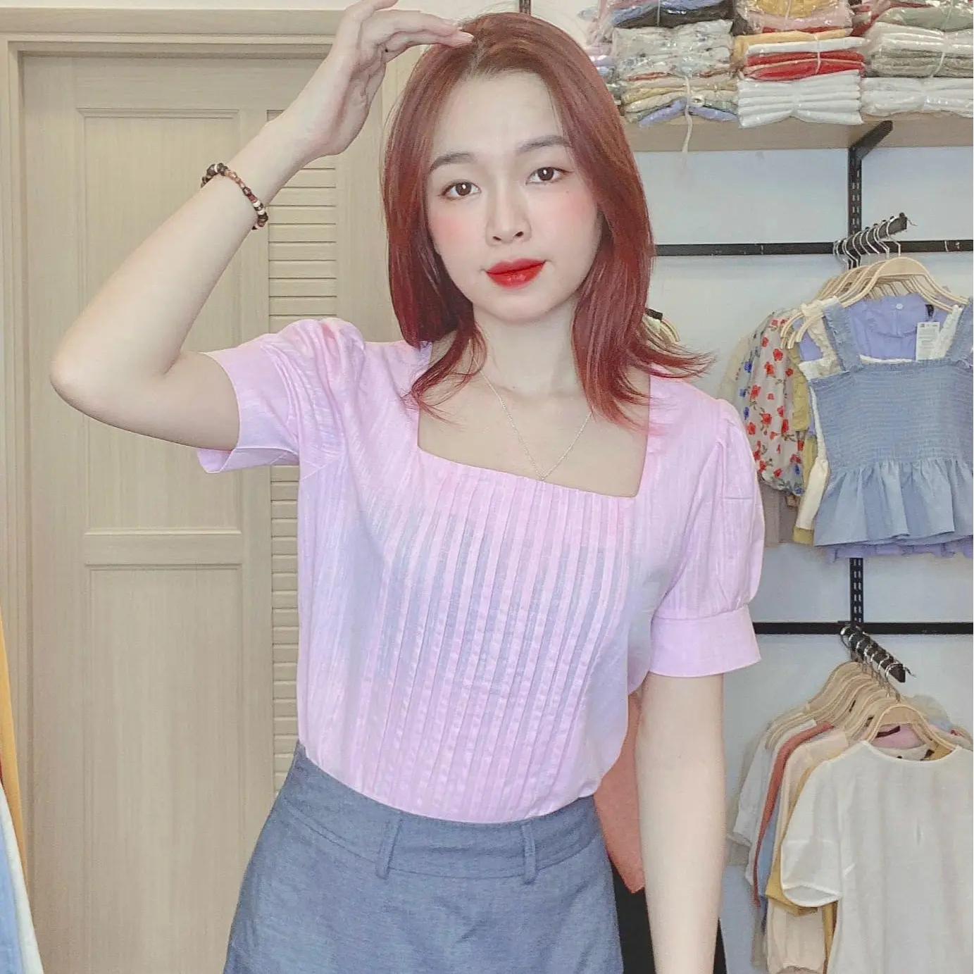 Áo nữ nhiều kiểu hàng mới