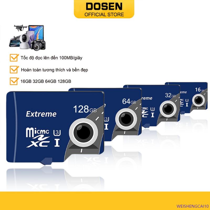 Dosen Pro Thẻ Nhớ Micro Sd 128gb, 64gb, 32gb, 16gb, Tốc Độ Cao Cho Máy Tính,…
