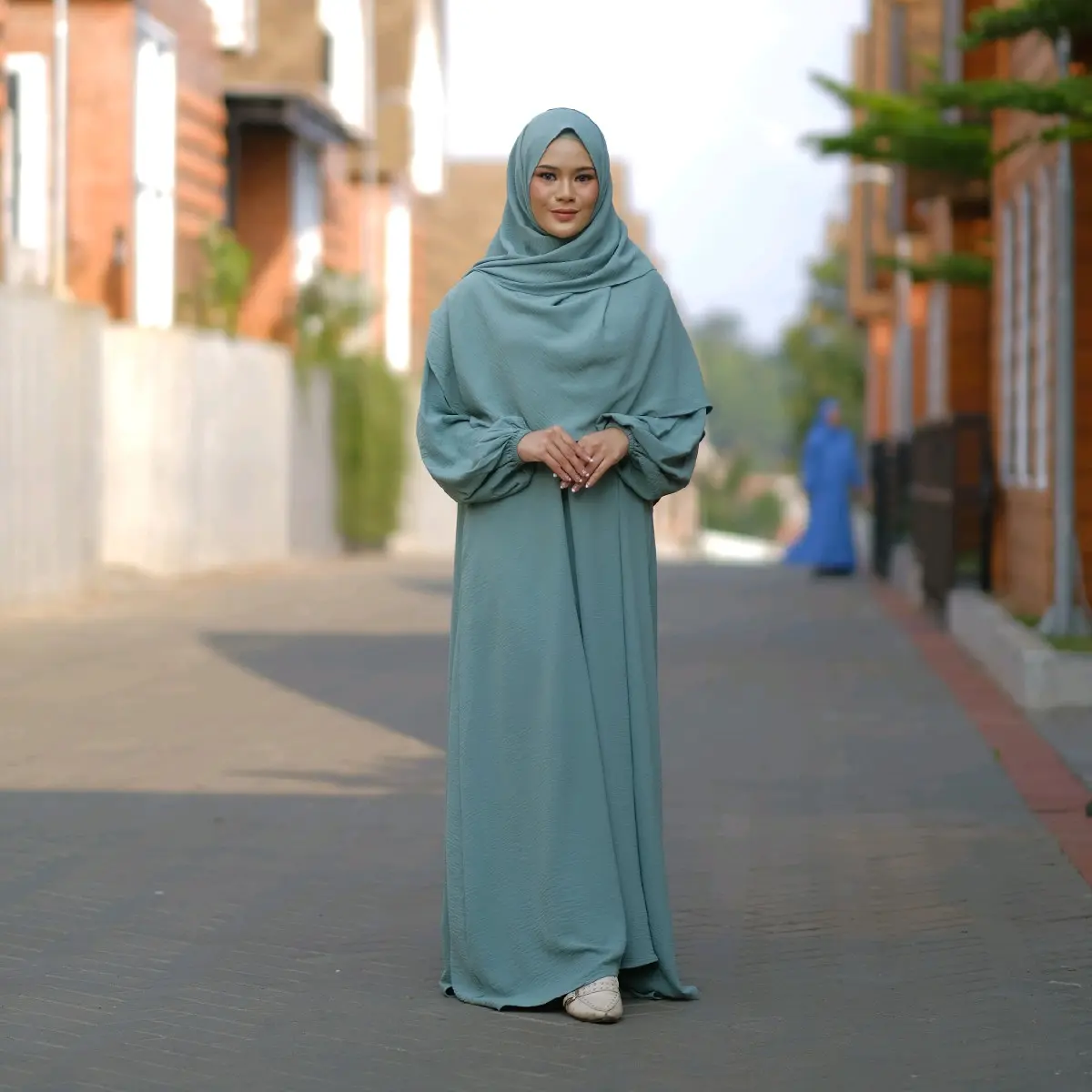 Baju Muslim Wanita Zea Dress Gamis