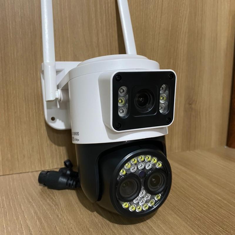 Camera Yoosee 3 Mắt 2 Khung Hình - Ống Kính Zoom Cận Cảnh Tự Động Lấy Nét - Góc Quan Sát Rộng Đàm Thoại 2 Chiều - Hàng Nhập Khẩu